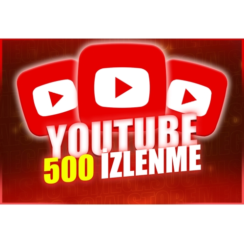  KALICI 500 YOUTUBE İZLENME GARANTİLİ